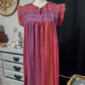 Boho vintage dress lounge wear Barad & Co